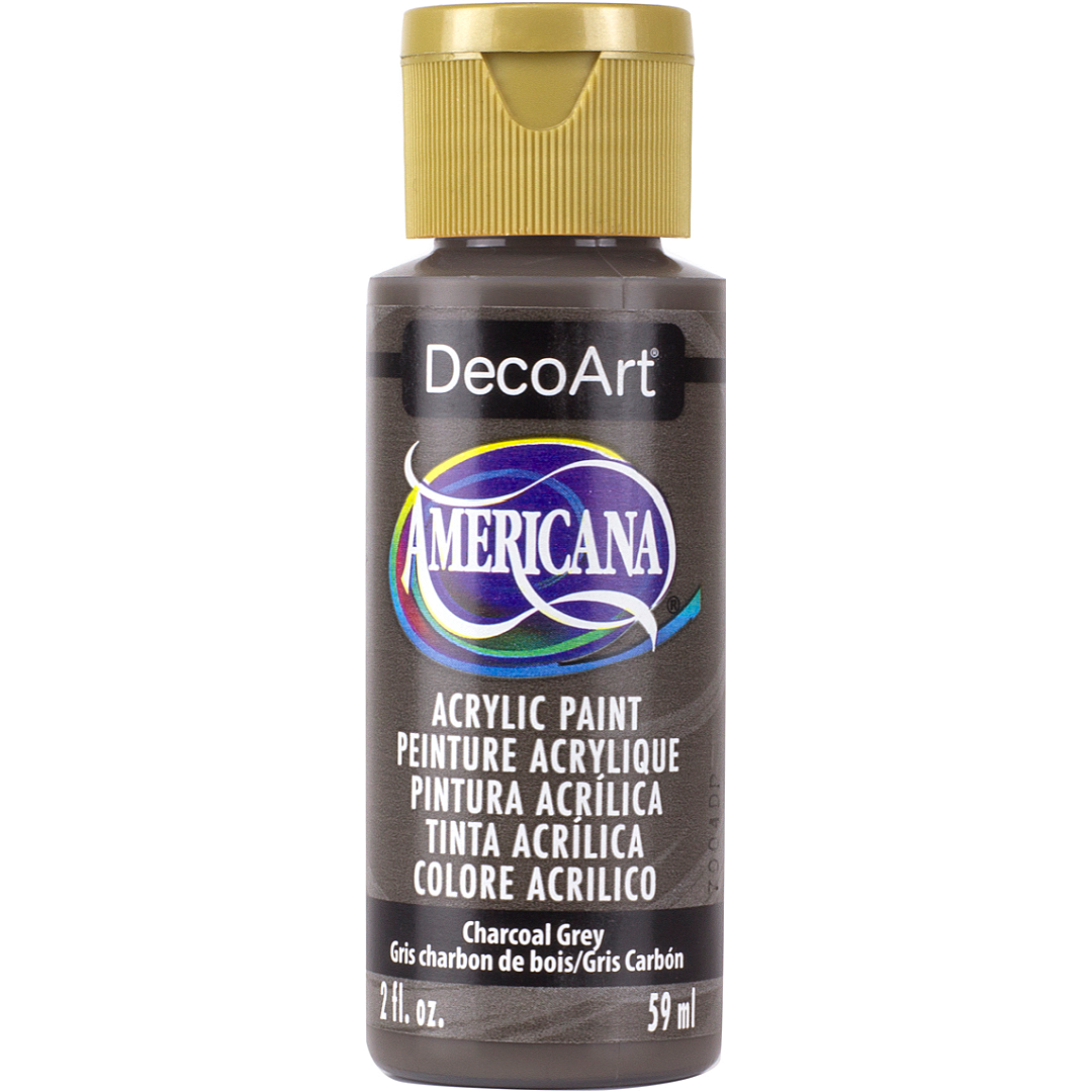 Charcoal Grey Americana Acrylics DAO88-3 2 ounce bottle