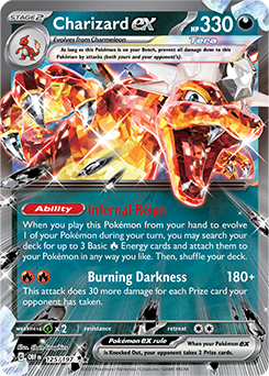 Scarlet & Violet Obsidian Flames Charizard EX
