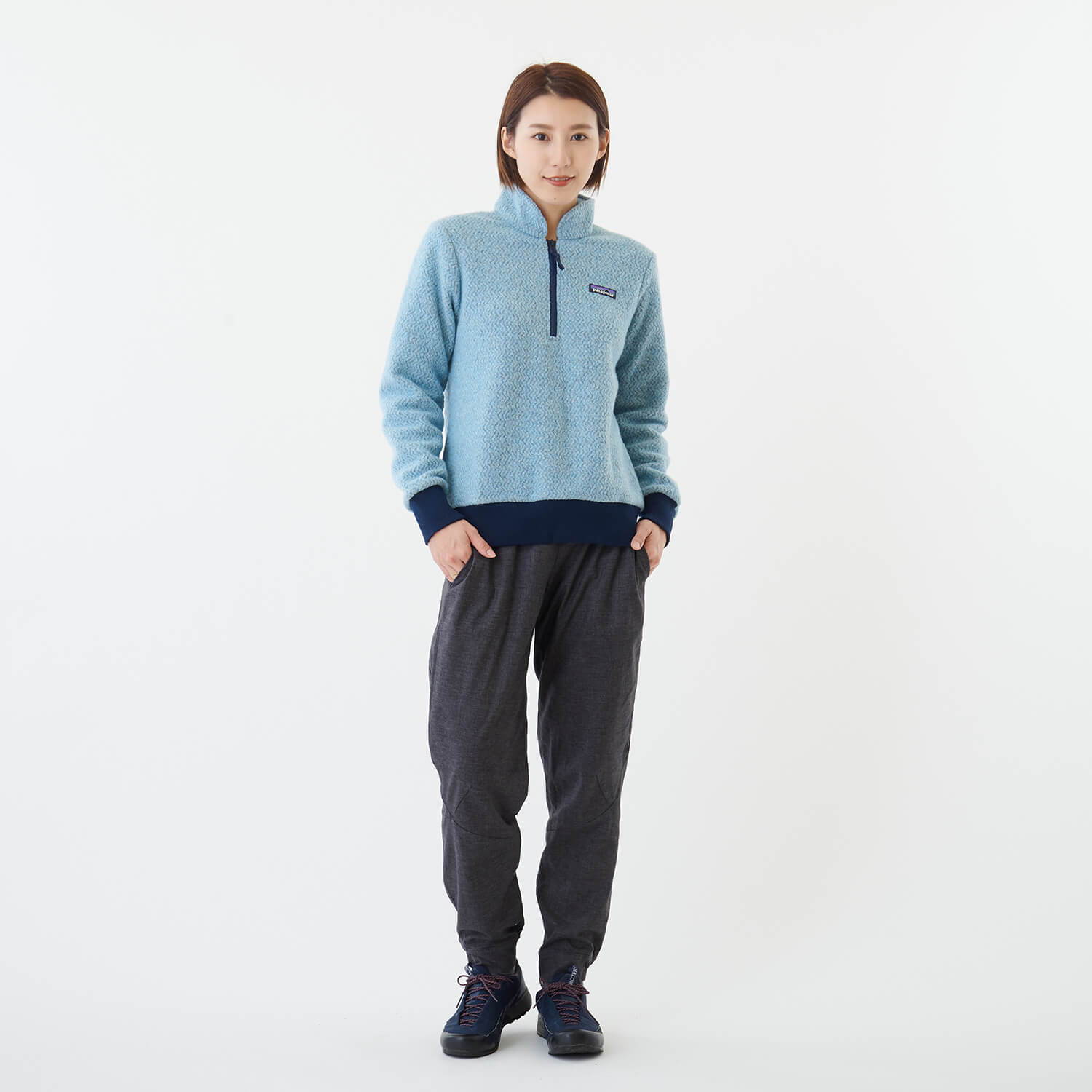 patagonia（パタゴニア）/ウーリエステル フリース プルオーバー/ブルー/WOMENS