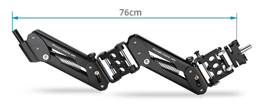 Proaim Cinema Arm & Vest for Handheld Camera Stabilizers | Payload: 16kg/35lb