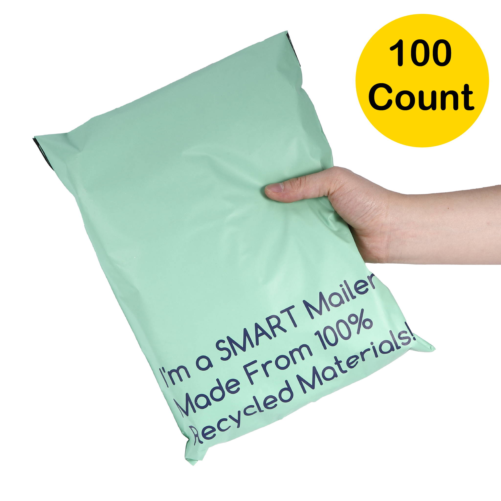 Eco-Friendly Poly Mailer Envelopes by Sensible Mailers� 100% Recycled Material 