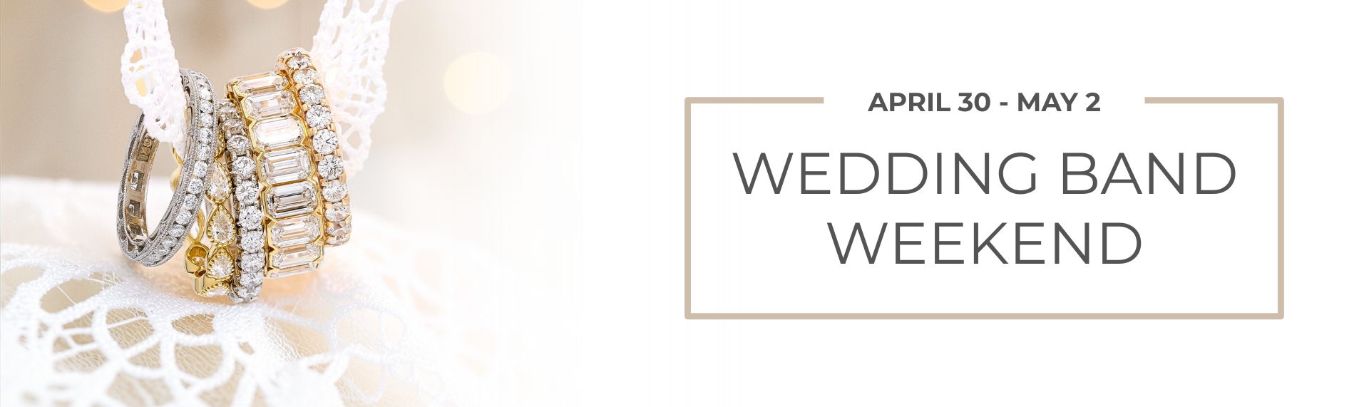 Wedding Band Weekend 2026 banner image