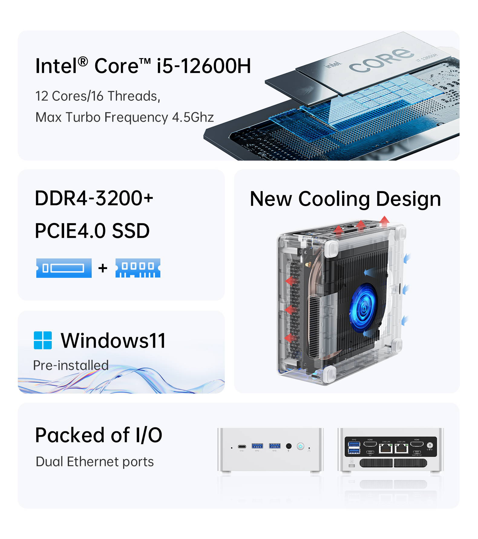 Minisforum NAB6/NPB7 Intel i7-12650H/Intel i7-13700H Minisforum NAB6/NPB7 Intel i7-12650H/Intel i7-13700H
