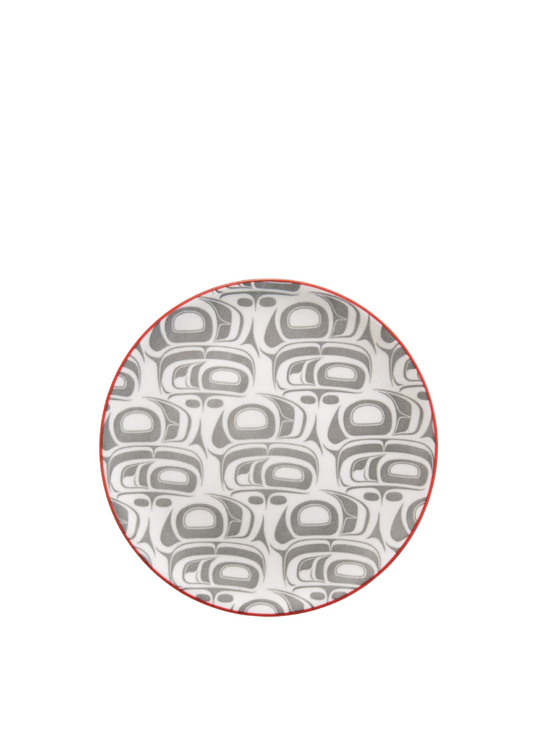 Porcelain Art Plate - Transforming Eagle