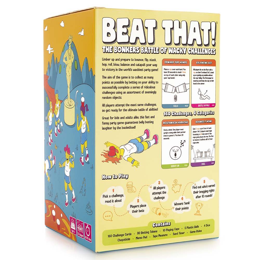 Beat That! family game box back