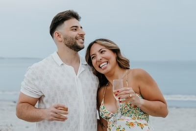 pine beach point, maine engagement proposal