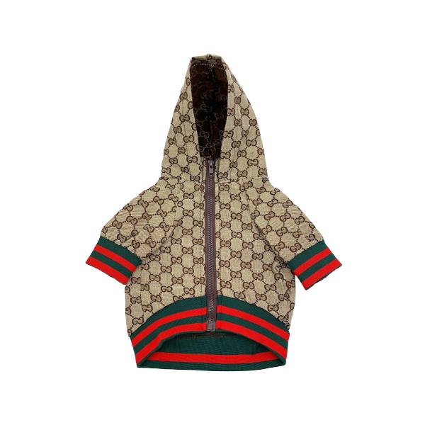 gucci dog hoodie