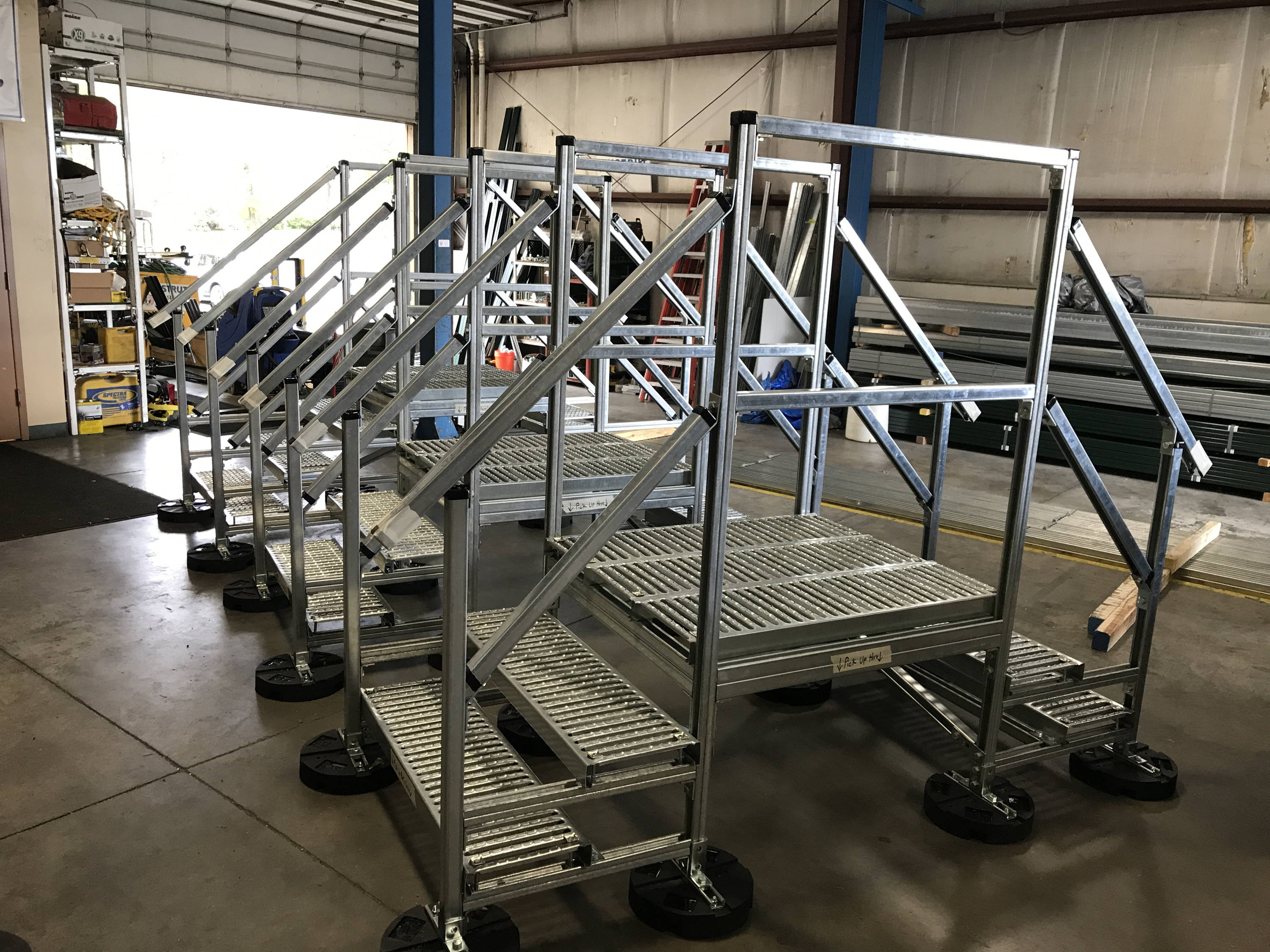 Unistrut Crossovers Assembled and Ready to Ship