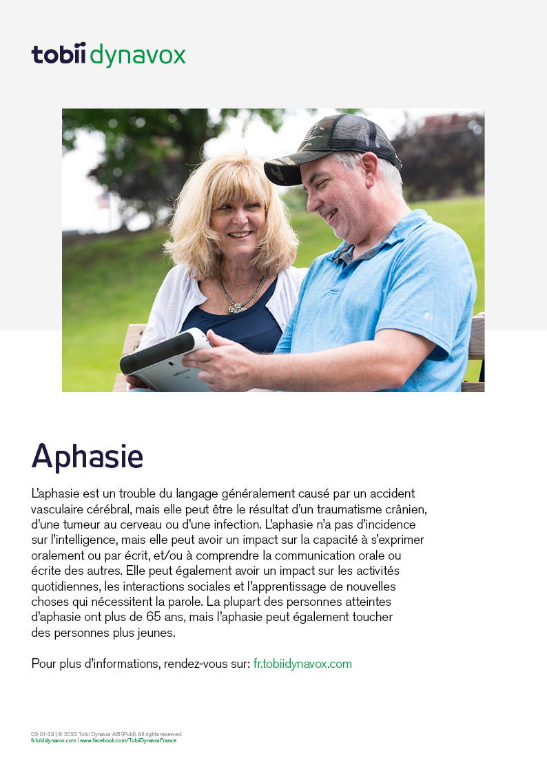 Brochure Aphasie