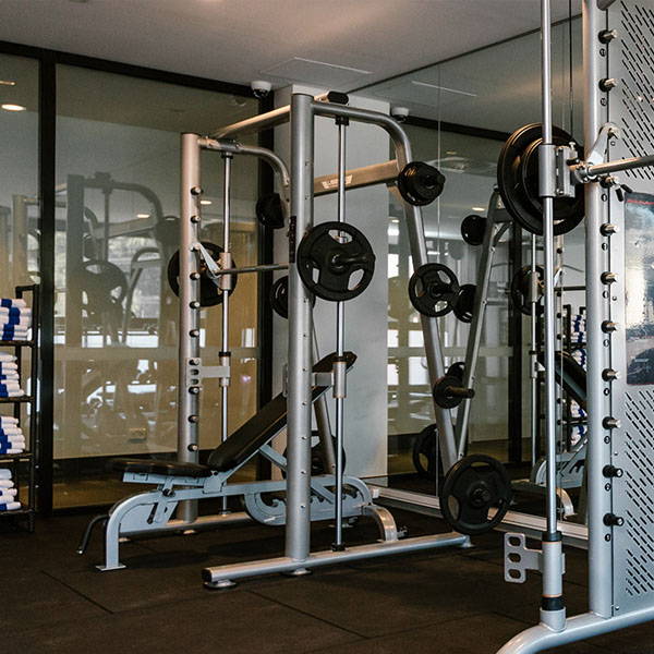 Hotel Gym Fit Out Functional Rack