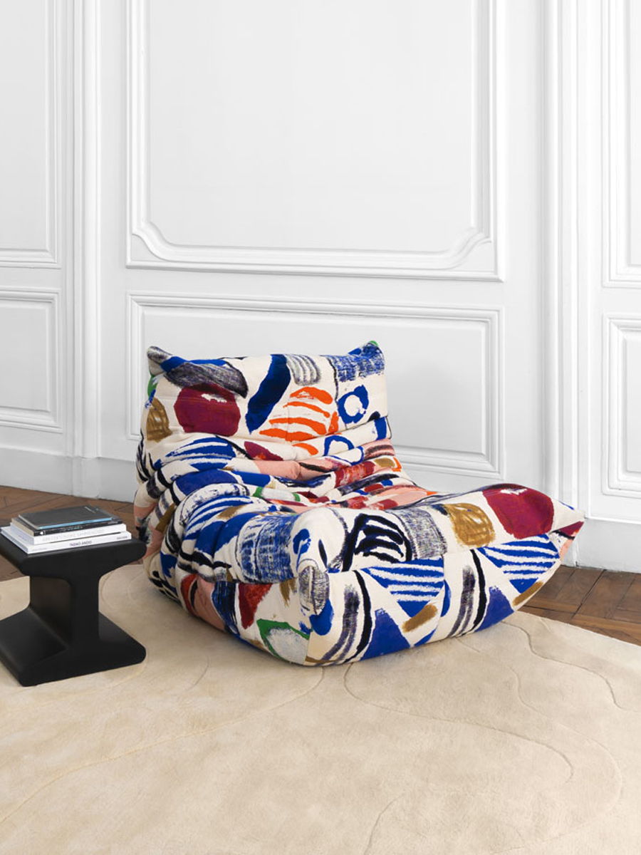 Togo 50th anniversary fireside chair by Ligne Roset