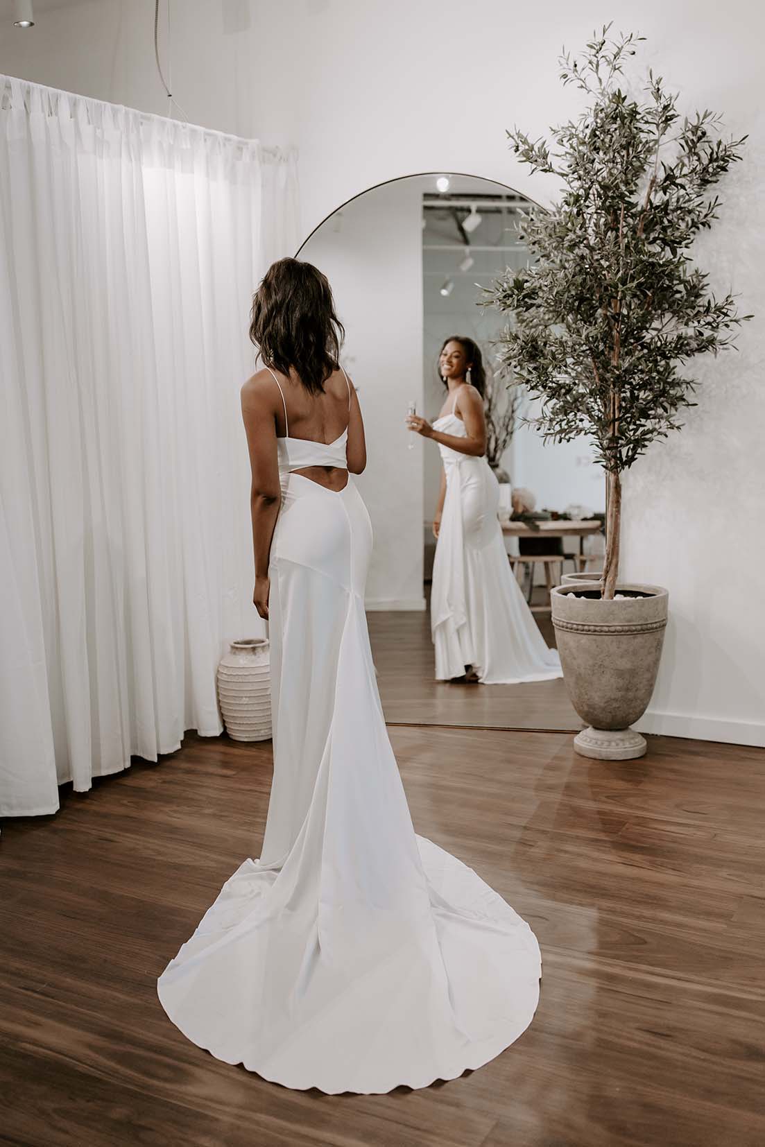 Valentina Dress in Wedding Showroom