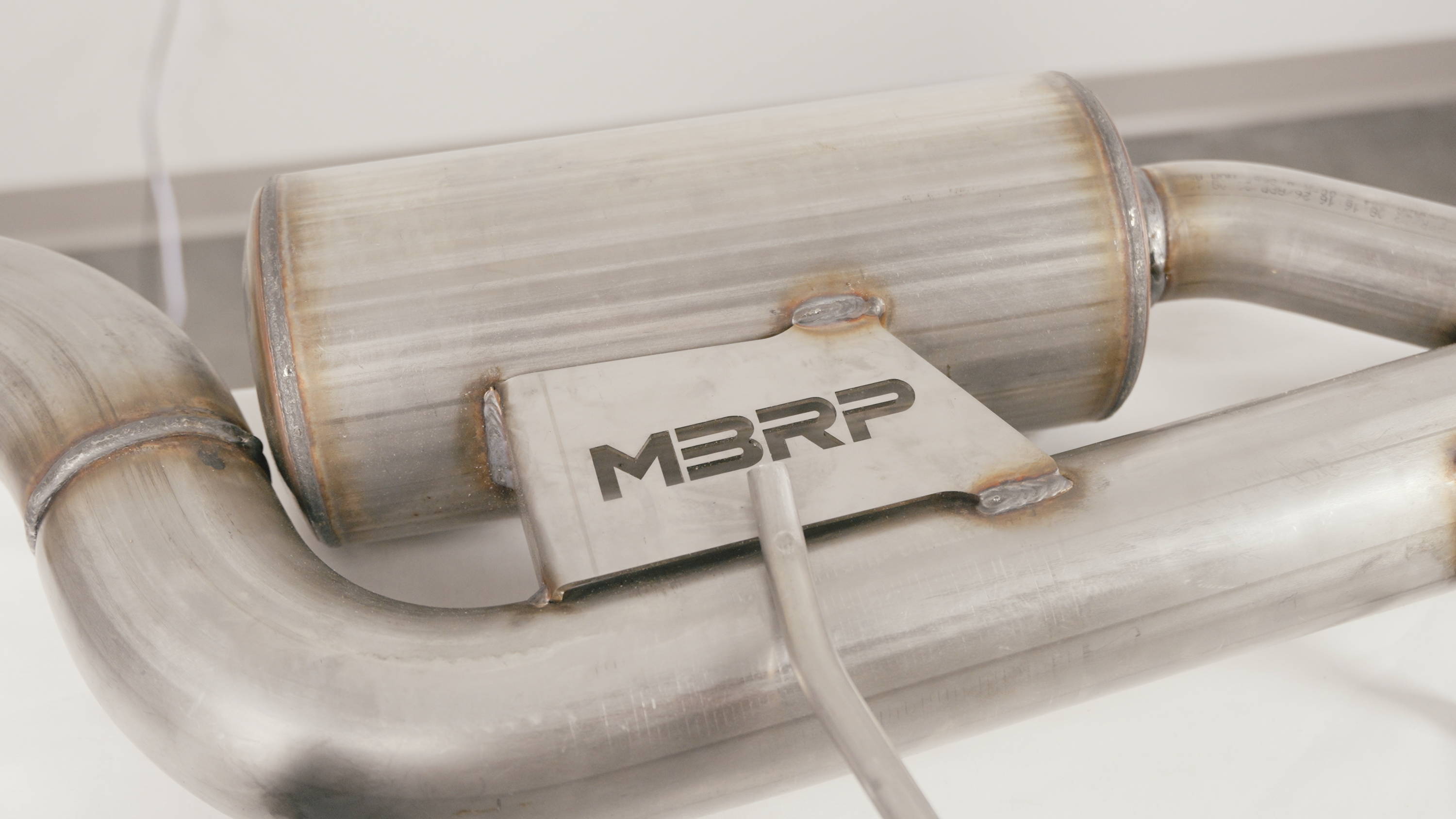 Closeup of MBRP Resonator