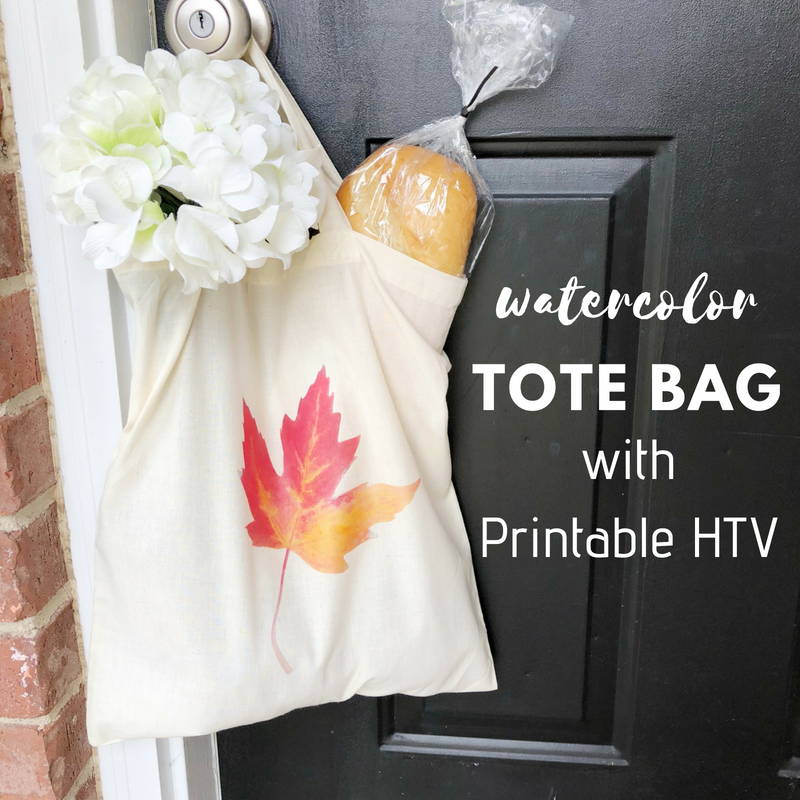 DIY Tote with Printable Heat Transfer Sheets 