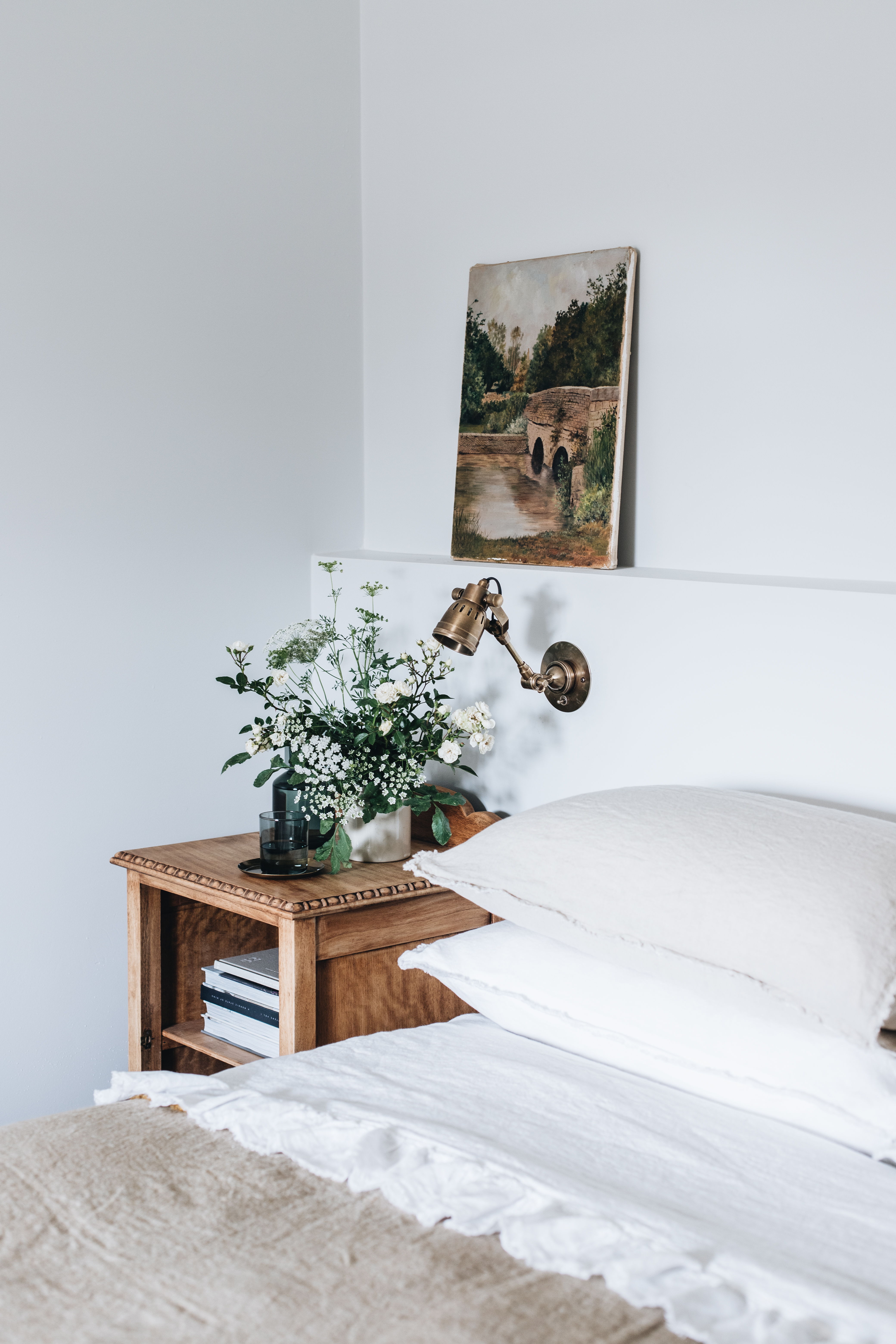 Bedroom Reading Light | Vintage Industrial Wall Light