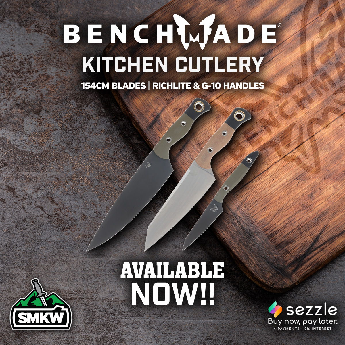 NEW BENCHMADE CUTLERY