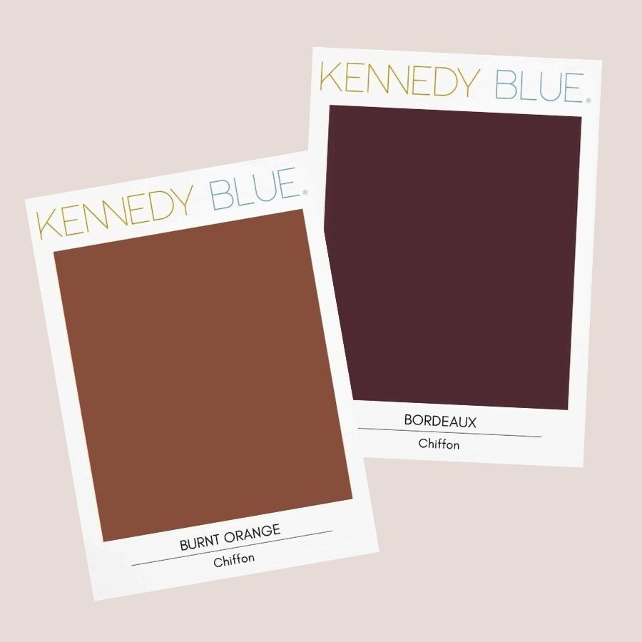 Red and Orange Bridesmaid Dresses