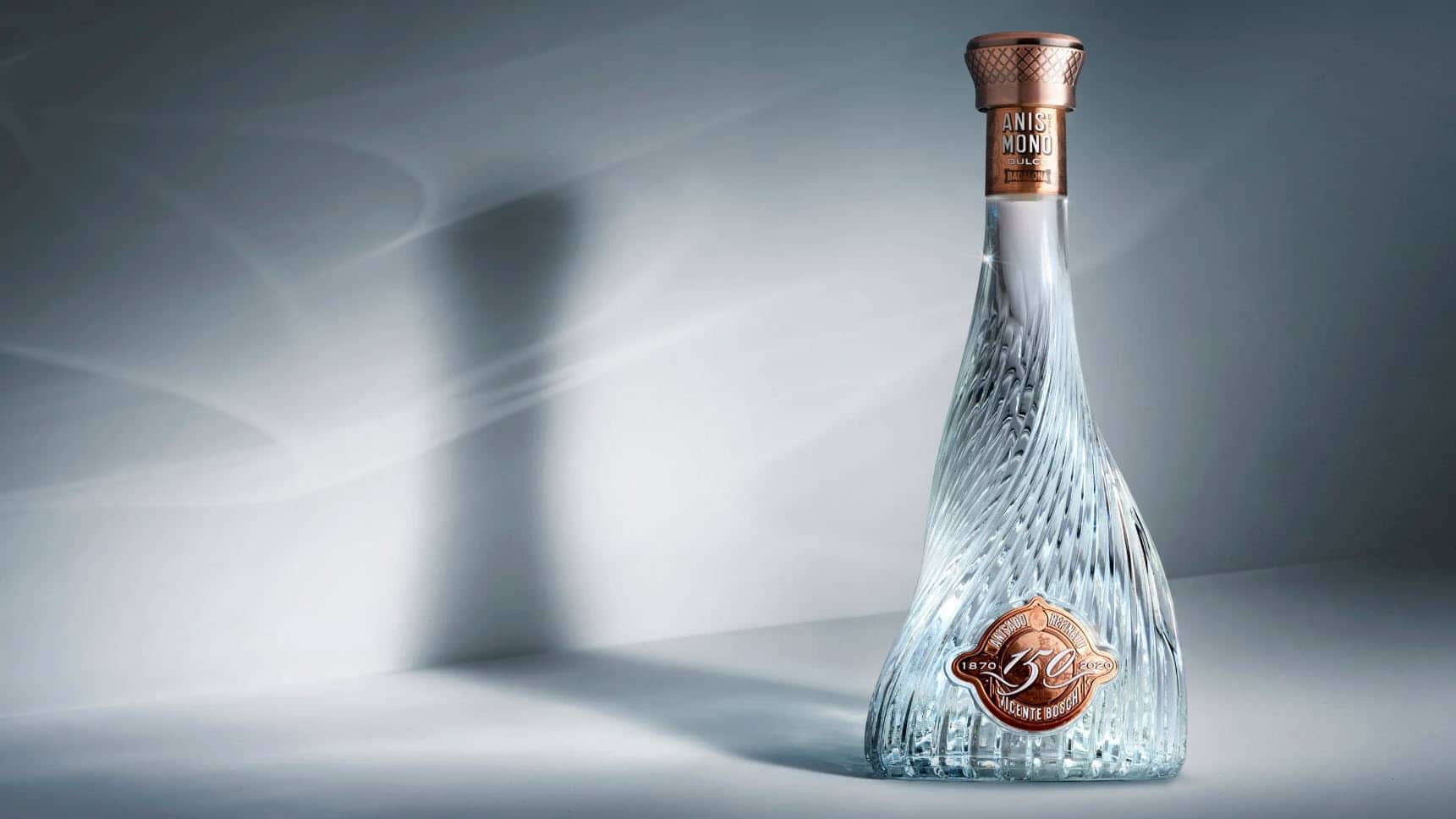 Osborne's Anis del Mono Dulce 150th-anniversary bottle