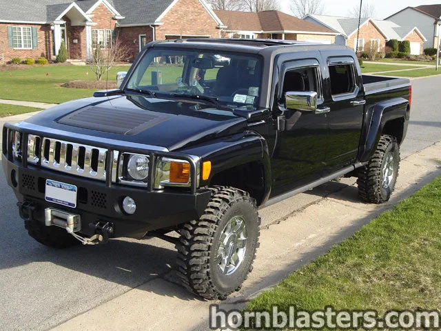 Jesse's 2010 Hummer H3T Train Horn Install