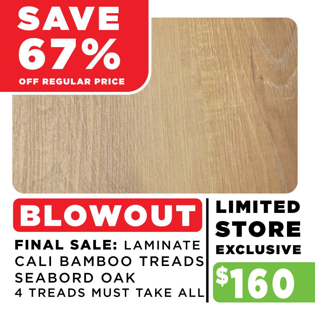 Cali bamboo treads