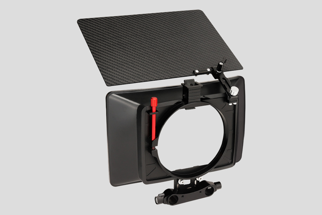 Proaim MB-10 Lightweight Clip-On Camera Matte Box for 67mm - 82mm, 114mm lenses