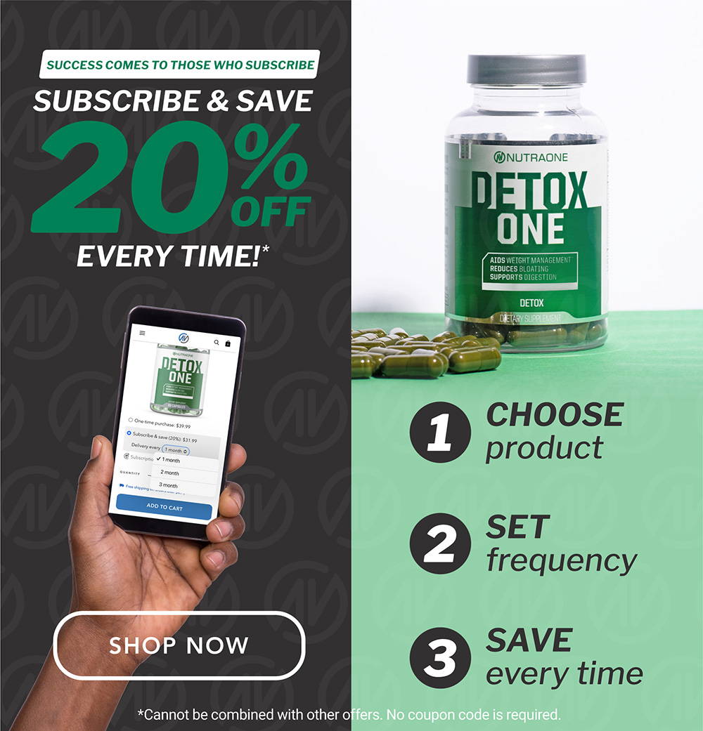 Subscribe & Save - Get 20% off every time