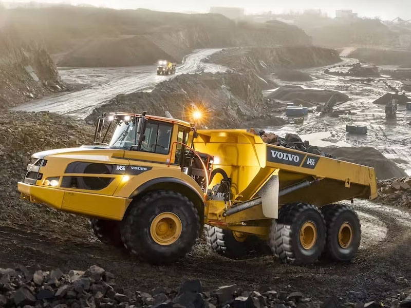 Articulated Haul Truck