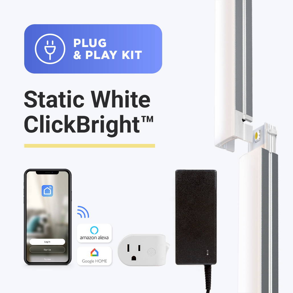 ClickBright Light Bar plug and play easy installation kit