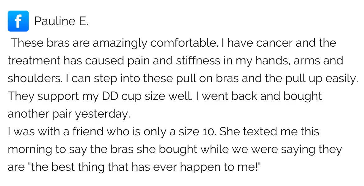 bra for cancer pain