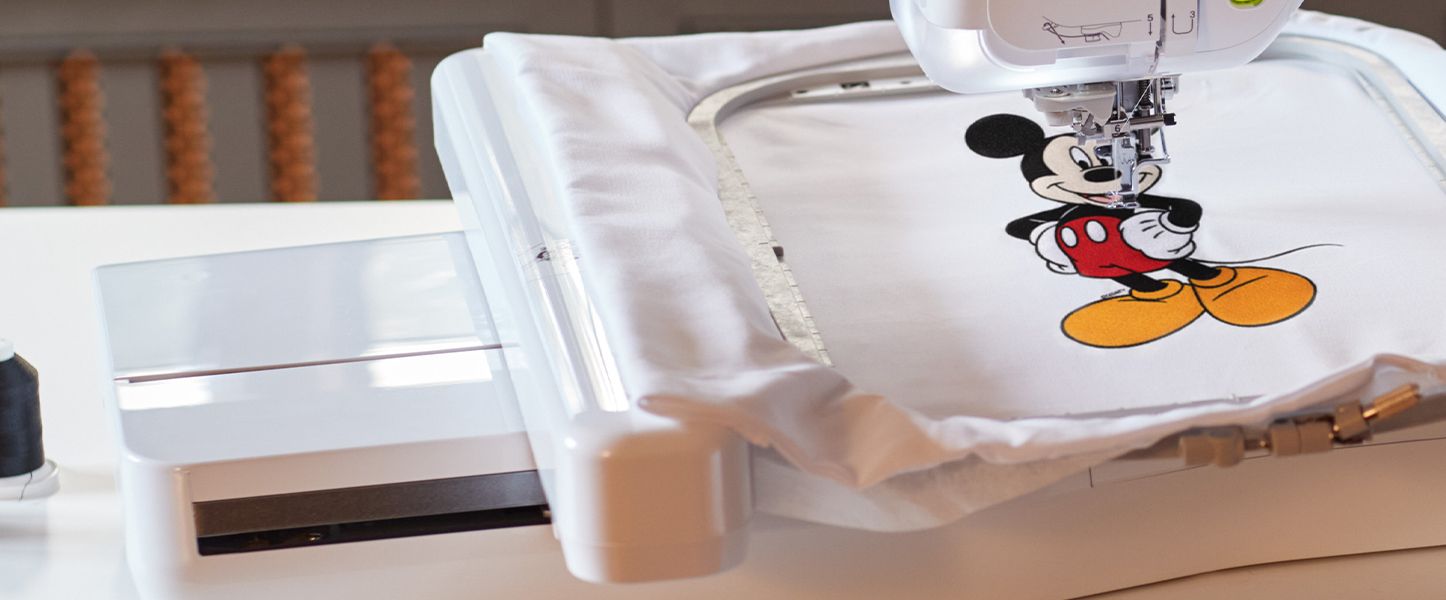 Brother XE2 Embroidery Machine Built In Disney Designs