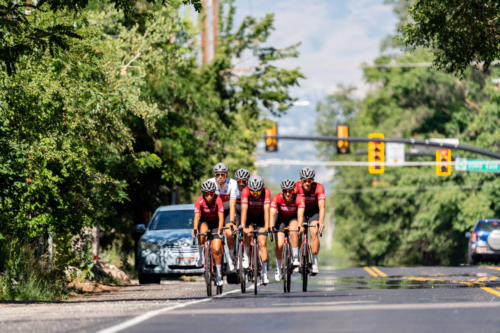 Austin Aviators at the Salt Lake Criterium 2023.