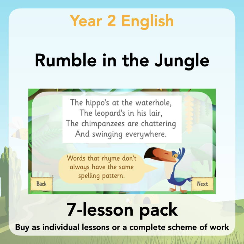 Year 2 Curriculum - Rumble in the Jungle