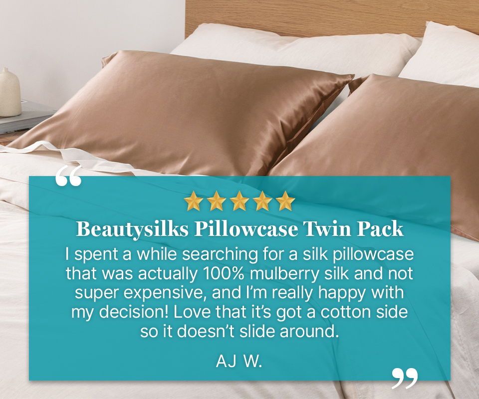 Beautysilks Pillowcase Twin Pack review