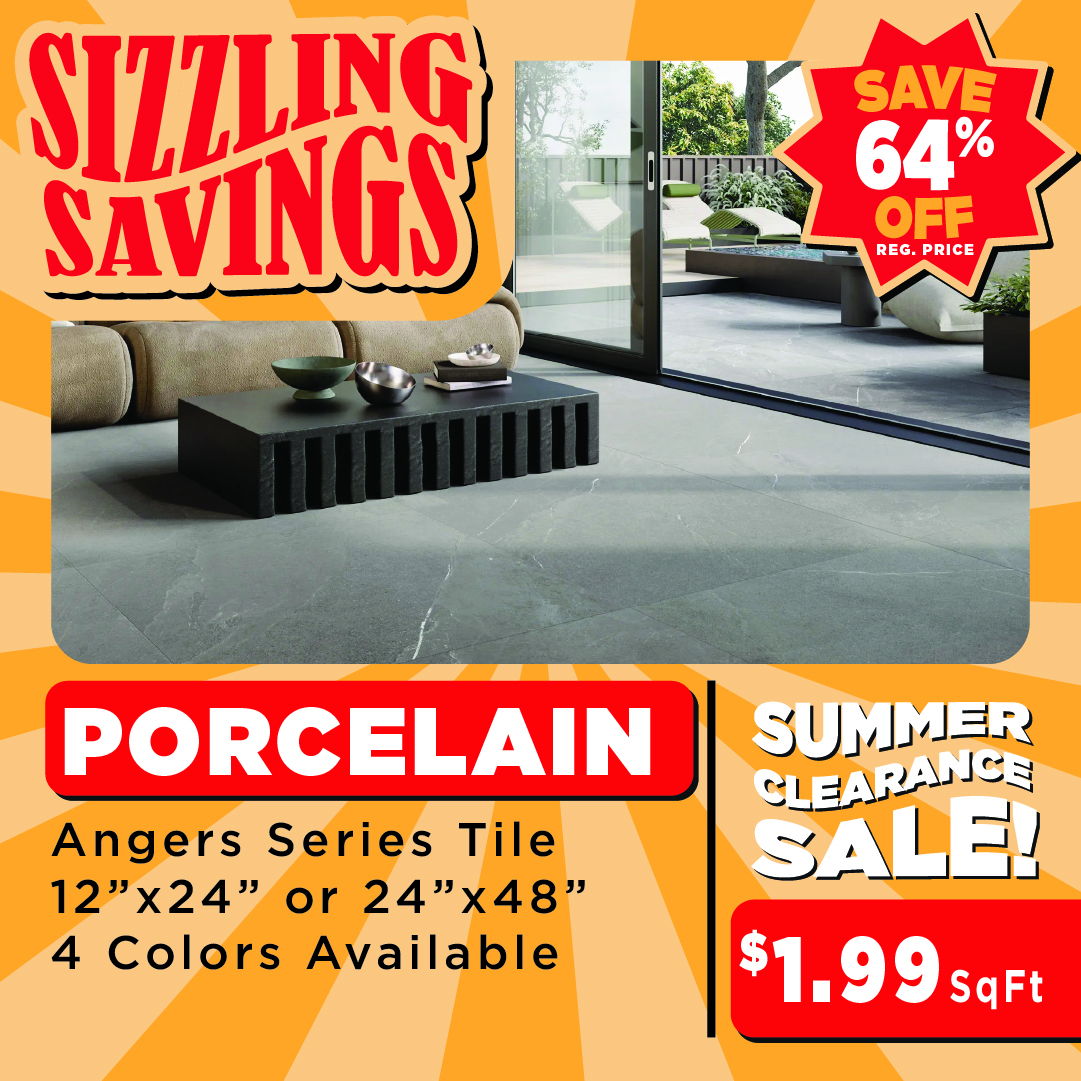 Angers tile sizzling summer savings