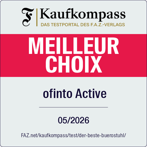 FAZ Kaufkompass Chaise de bureau Meilleur Choix: ofinto Active