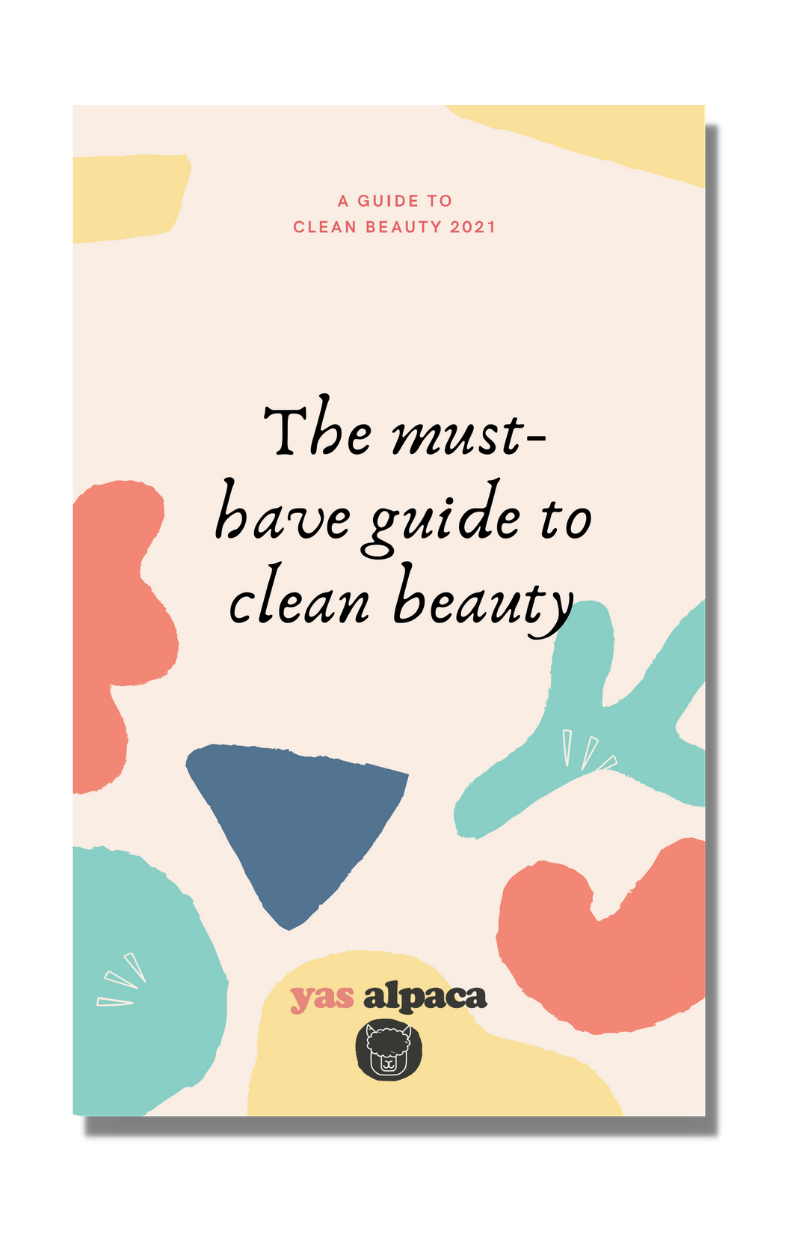 Yas Alpaca cover page The Must-Have Guide To Clean Beauty