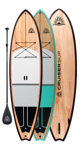 ESCAPE LE Wood / Carbon Paddle Board By CRUISER SUP®