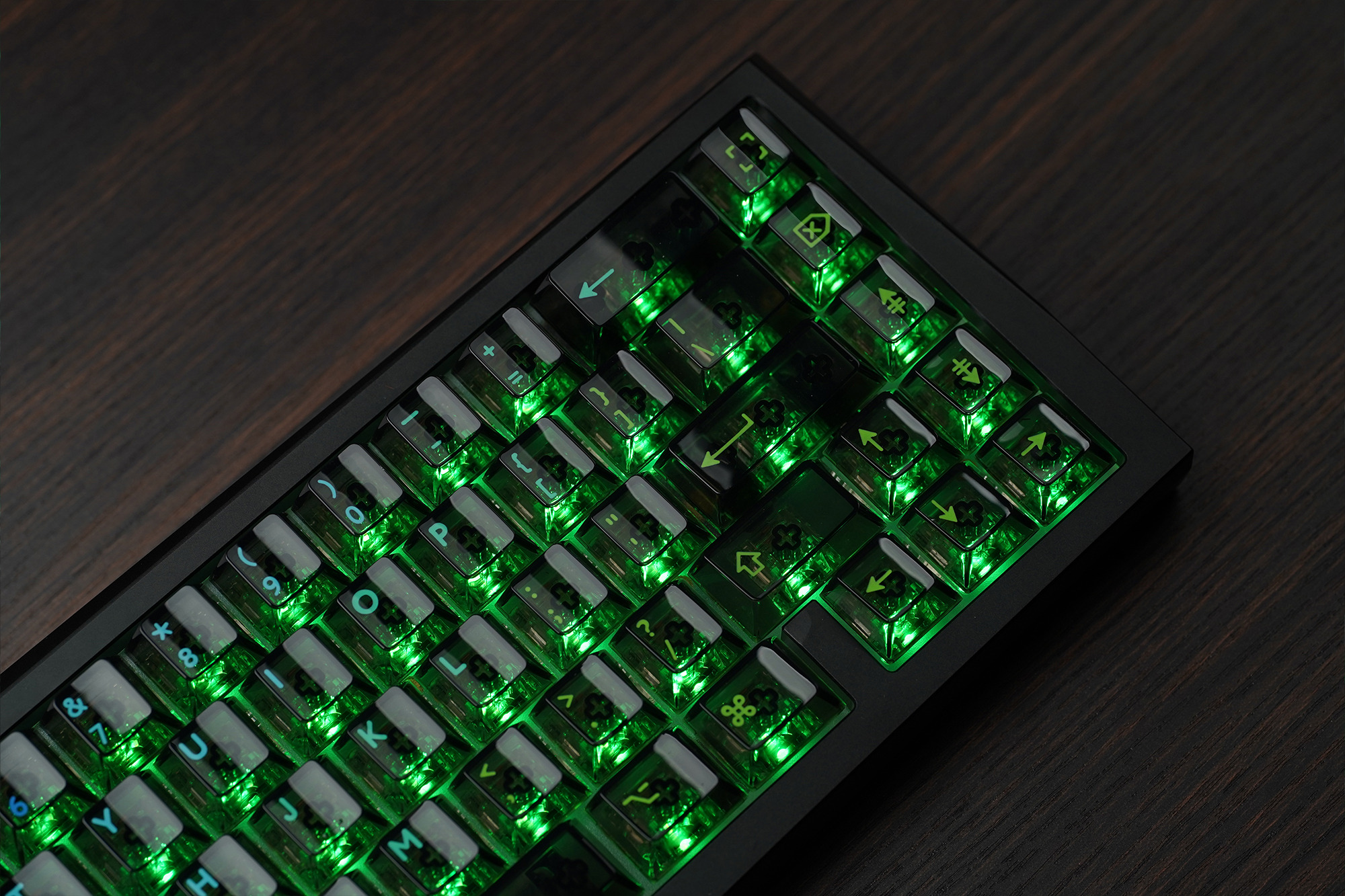 Clear Aurora Keycaps – KBDfans® Mechanical Keyboards Store