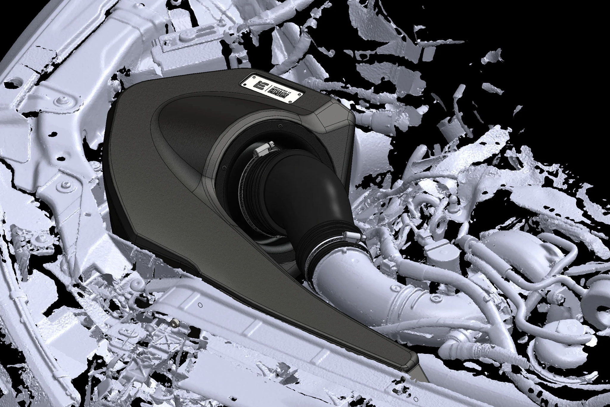 iE Polymer Air Intake Engineering Audi B9 S4 S5