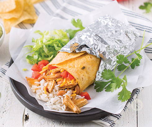 magic taco chicken burritos