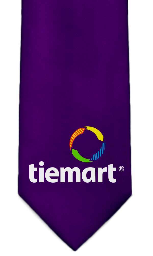Custom logo tie design option 1, large logo