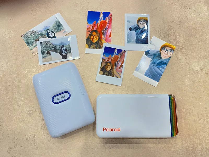 Fuji Instax vs. Polaroid Hi-Print portable printer review