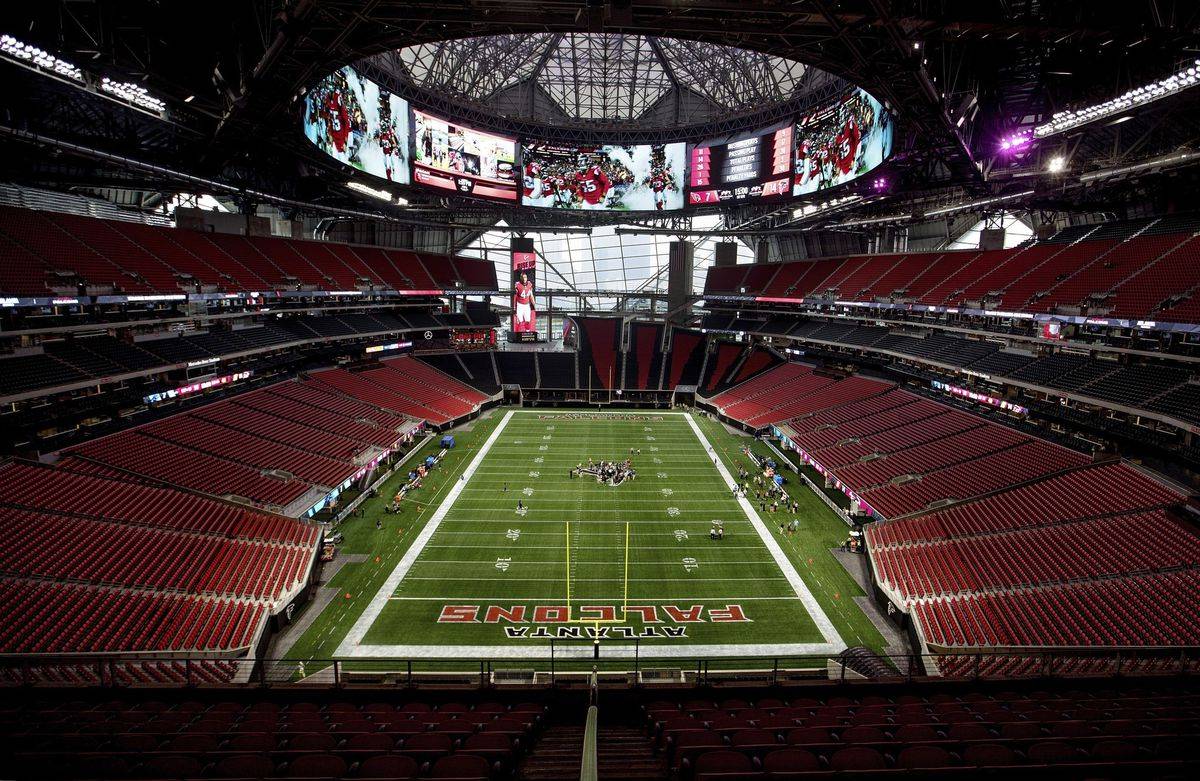 Atlanta Falcons Stadium View 2