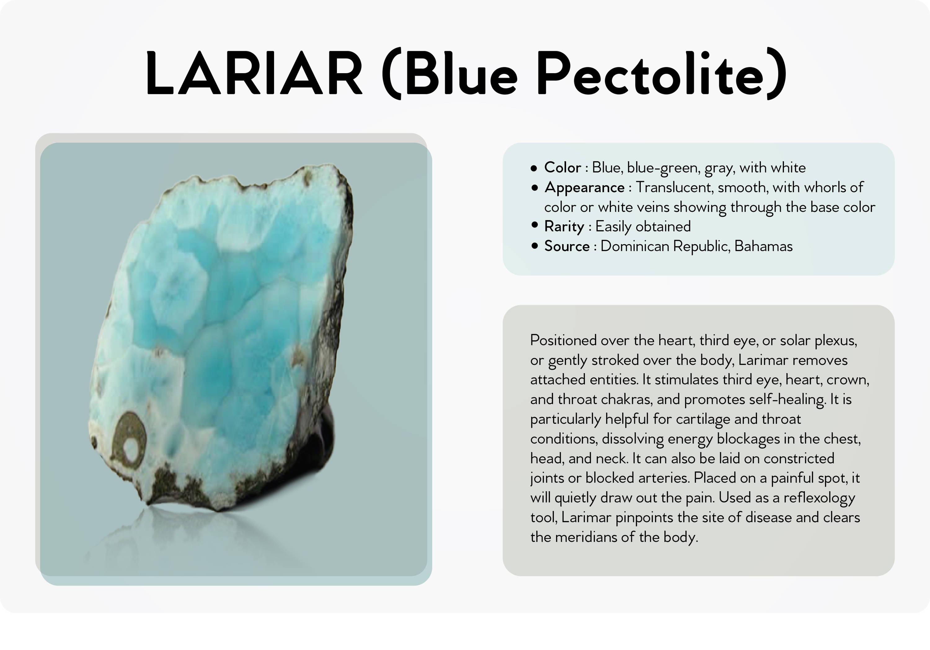 lariar (blue petolite)