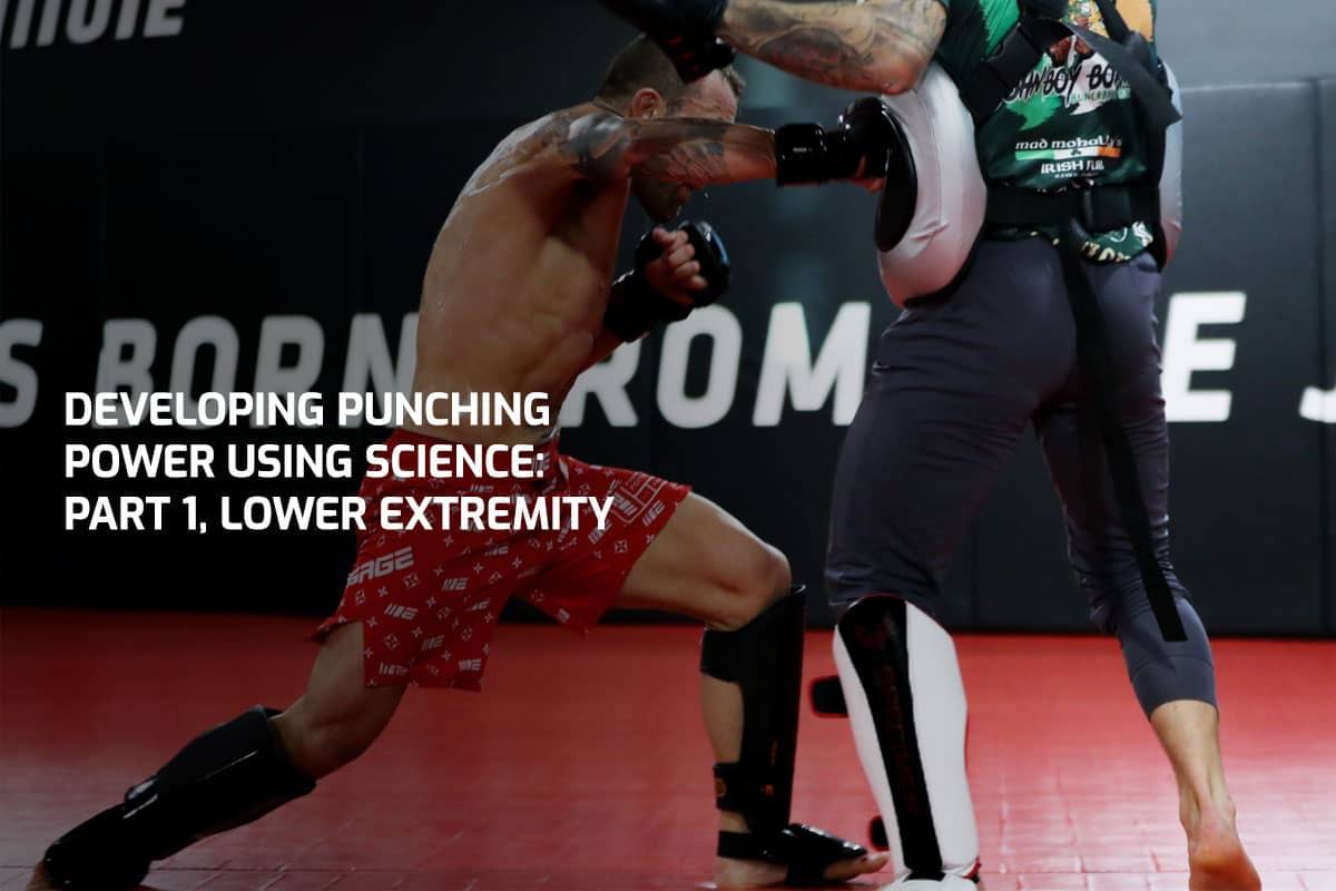 Developing Punching Power 1 Lower Extremity Engage®