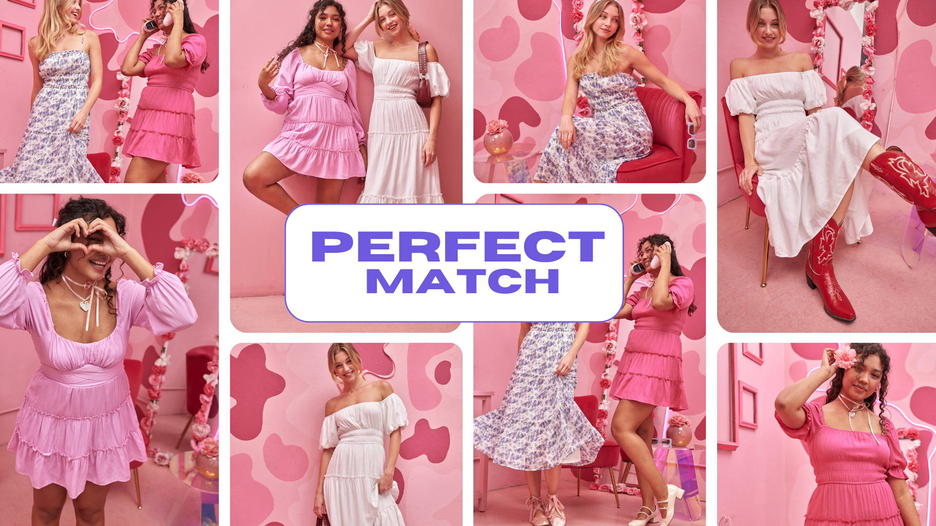 Trixxi Perfect Match valentines collection lookbook link.