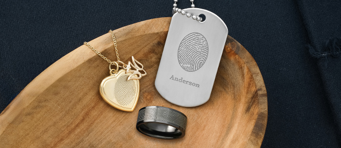 fingerprint jewelry
