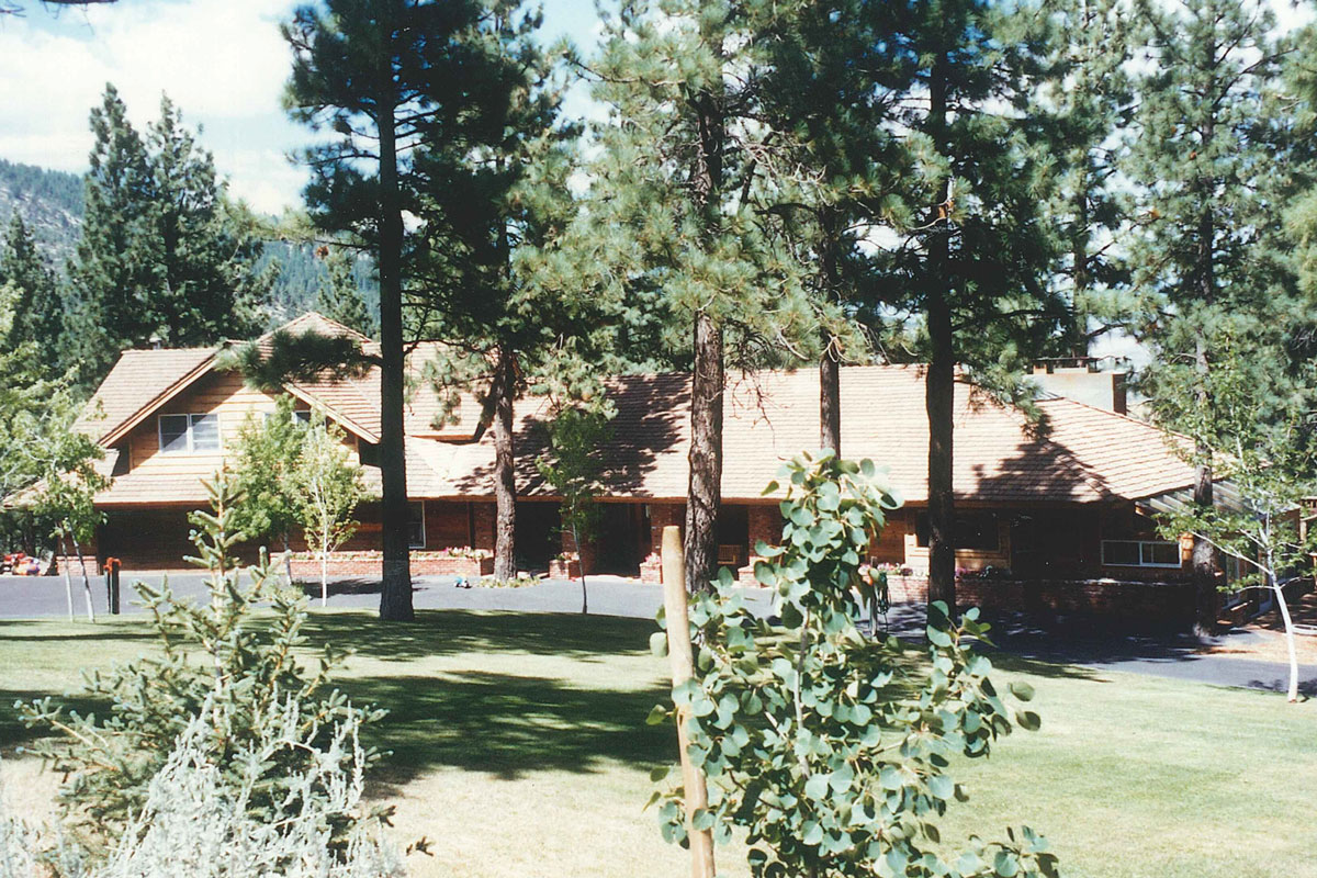 Our childhood home in the Sierra Nevada foothills.