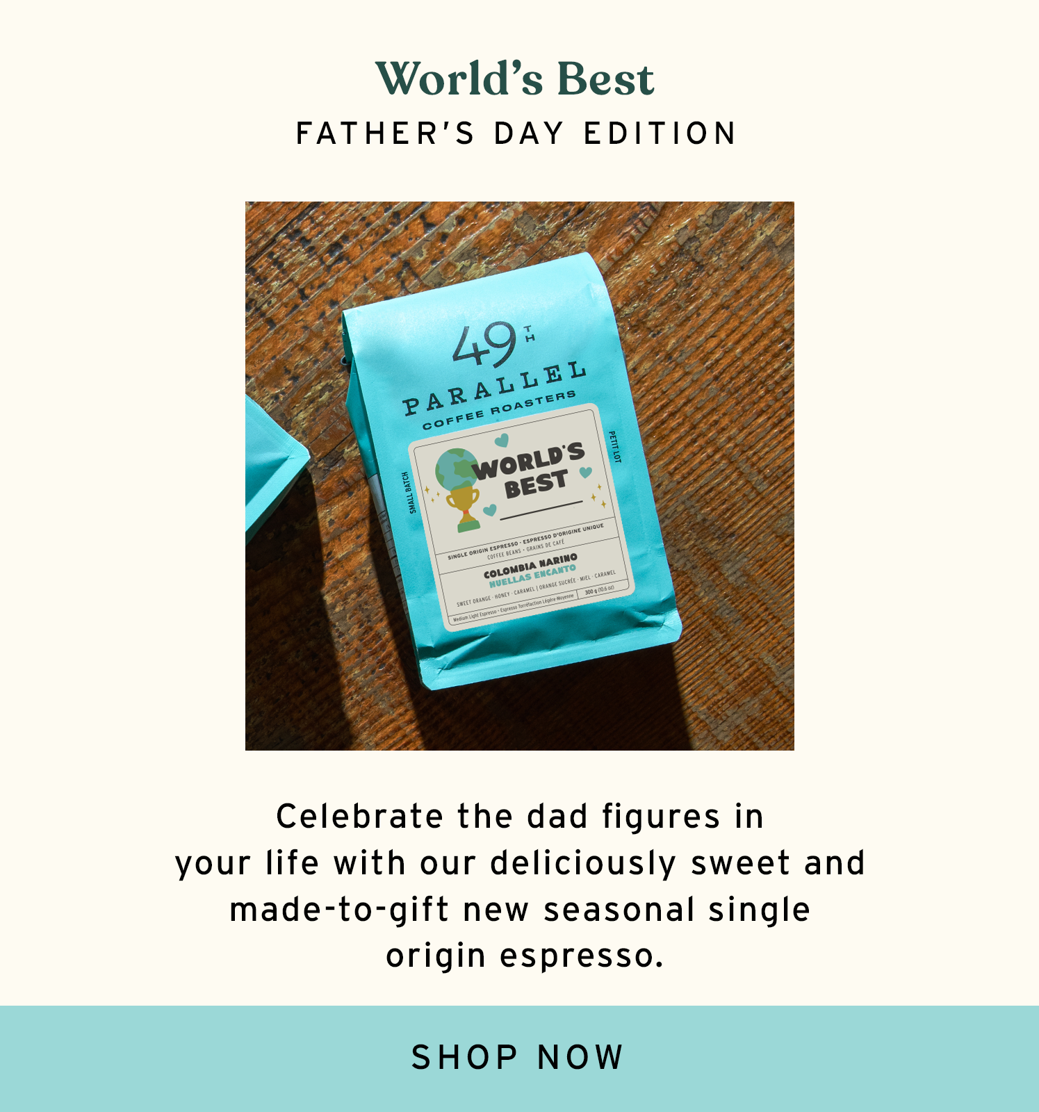49th Parallel Coffee Roasters - World's Best Dad Coffee