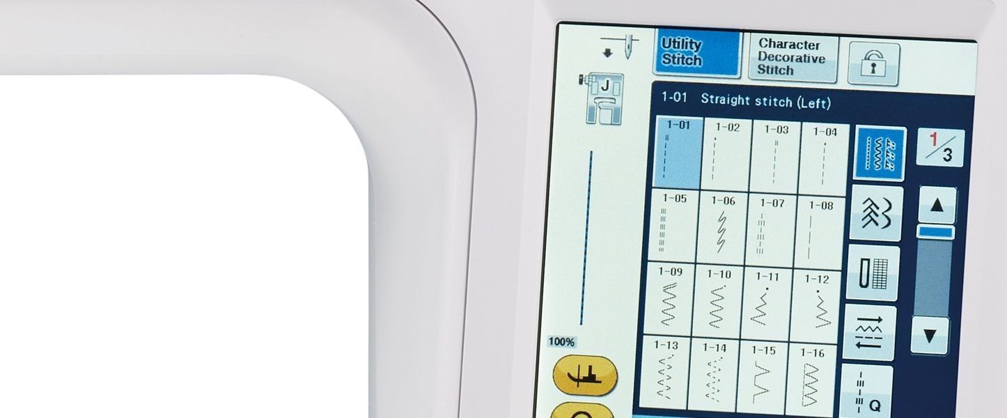 Brother BQ2500 Sewing and Quilting Machine Built in Stitches